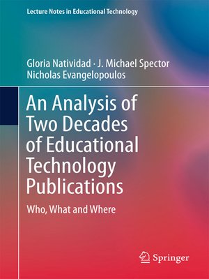 cover image of An Analysis of Two Decades of Educational Technology Publications